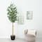 9ft. Potted Green Artificial Eucalyptus Tree